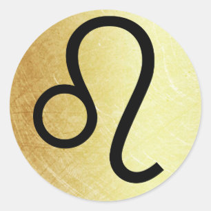Leo Horoskop Symbol Astrologie Sticker