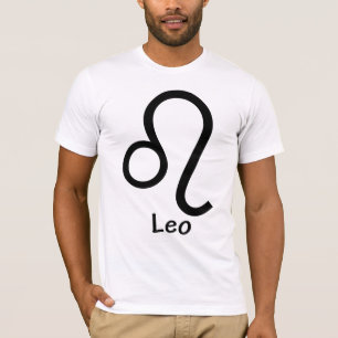 Leo, Horoskop, Symbol, Astrologie T-Shirt