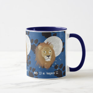 Leo July 23 to August 22 Mug Tasse