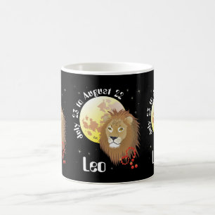 Leo July 23 to August 22 Mug Verwandlungstasse