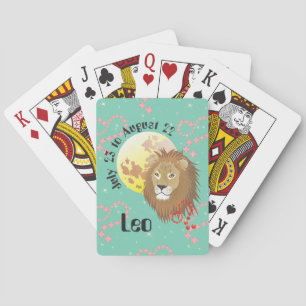 Leo July 23 to August 22 playing cards Spielkarten
