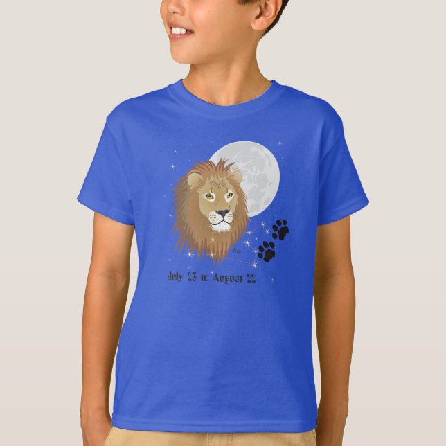 Leo July 23 to August 22 T-Shirt (Vorderseite)