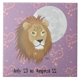Leo July 23 to August 22 Tile Fliese
