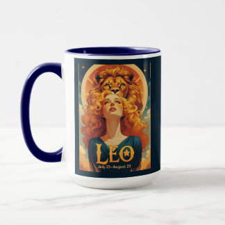 Leo July August Zodiac Birthday Astrologie Tasse