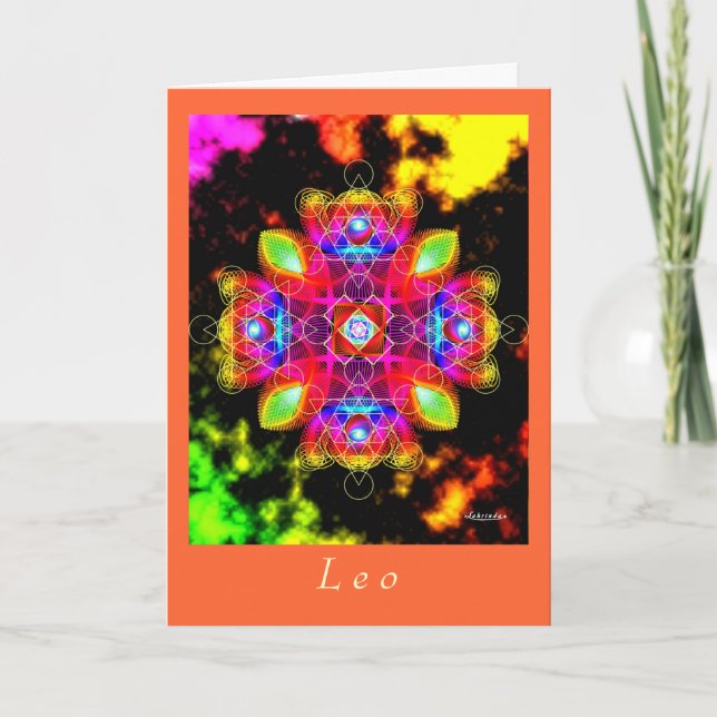 Leo Karte (Vorderseite)