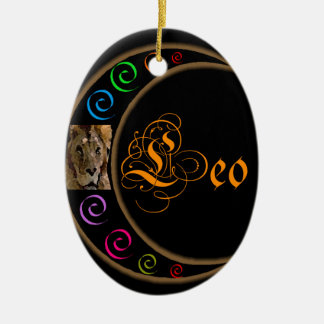 Leo Keramikornament