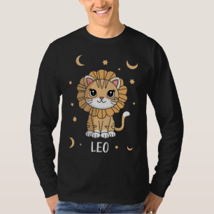 Leo Kitten: Ein Roaring Star Adorable Leo Zodiac T-Shirt