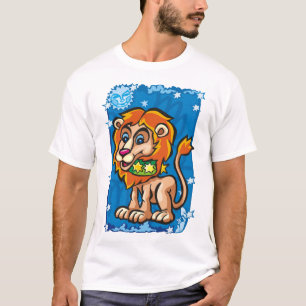 Leo Lion am Nachthimmel T-Shirt
