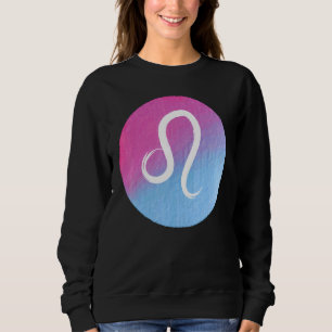 Leo Lion Astronomie Astrologie Horoskop Zodiac Wom Sweatshirt