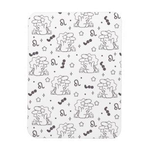 Leo Loppi Tokki Zodiac Serie Muster III Magnet