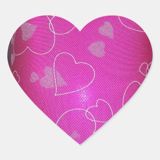 Leo Lover Herz-Aufkleber (Vorderseite)