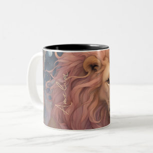 Leo, Löwe von Rose Nebula Tasse