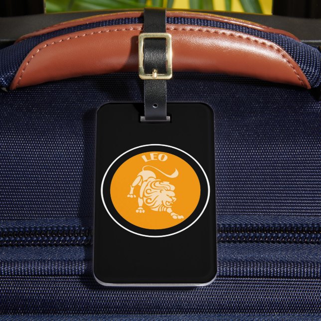Leo Luggage Tag Gepäckanhänger (Vorderseite Insitu 2)