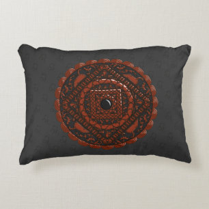 Leo Mandala Accent Pillow Dekokissen