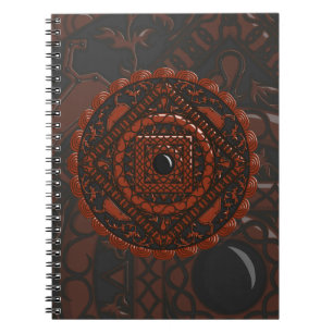 Leo Mandala Notebook Notizblock