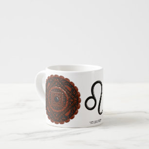 Leo Mandala Spezielle Tasse