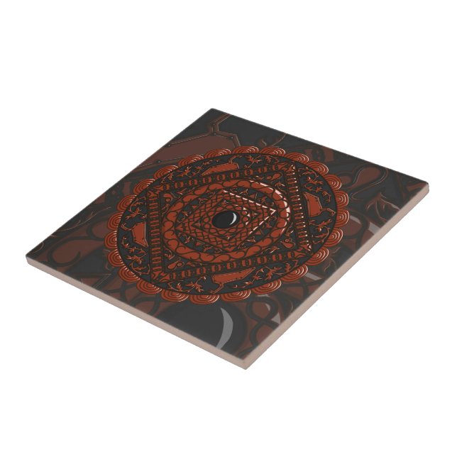 Leo Mandala Tile Fliese (Seite)