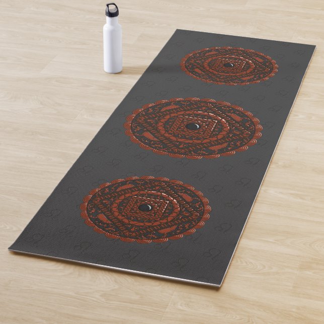 Leo Mandala Yoga Mat Yogamatte (Beispiel)