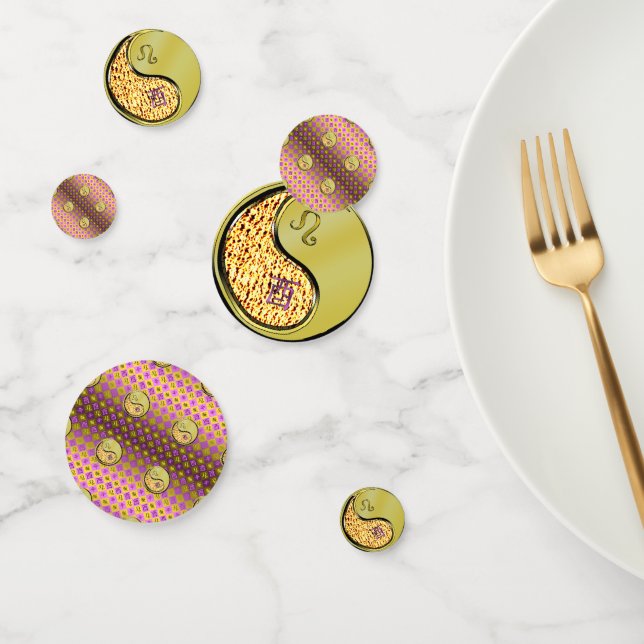 Leo & Metal Rooster Konfetti (Gruppe)