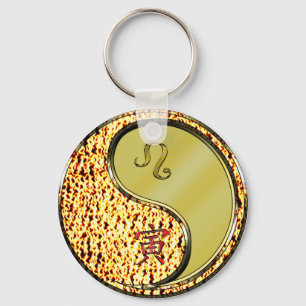 Leo & Metal Tiger Schlüsselanhänger