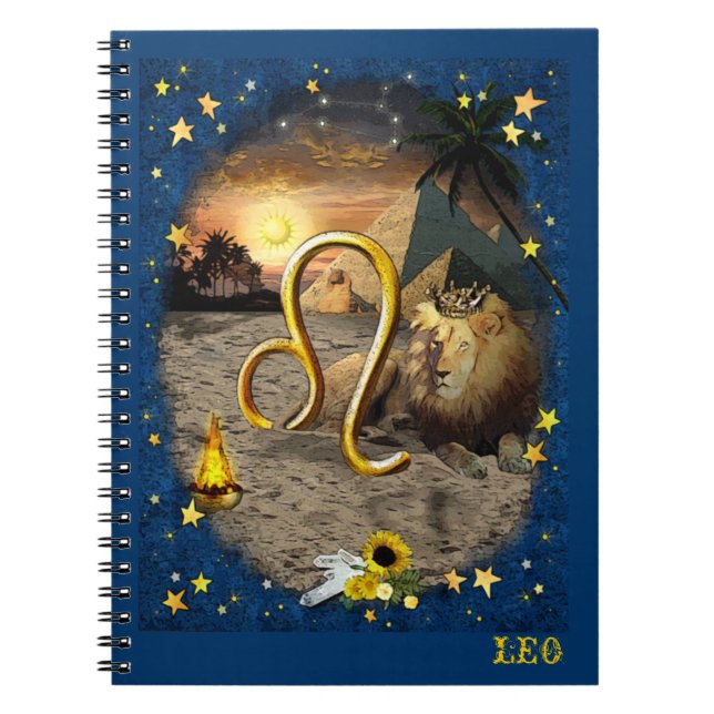 Leo ♌ notizblock (Vorderseite)