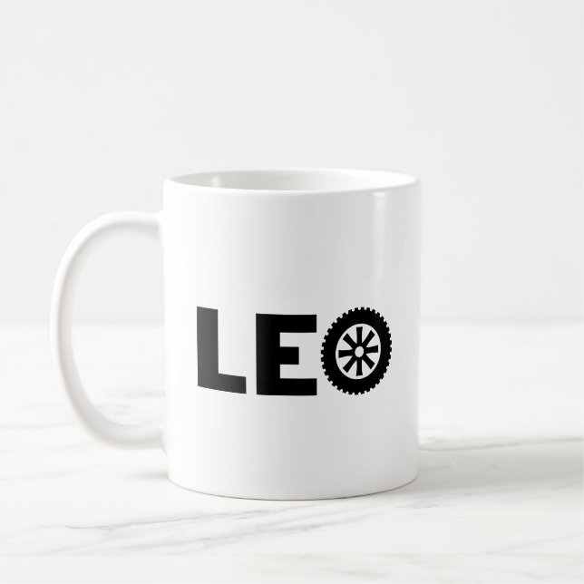 Leo Petrol Head Kaffeetasse (Links)
