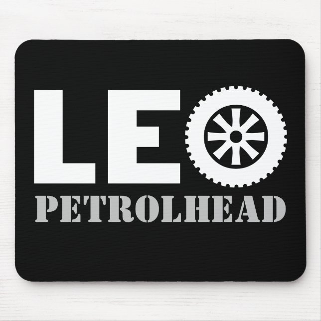 Leo Petrol Head Mousepad (Vorne)