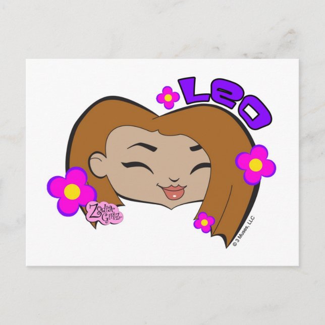 Leo Postcard Postkarte (Vorderseite)