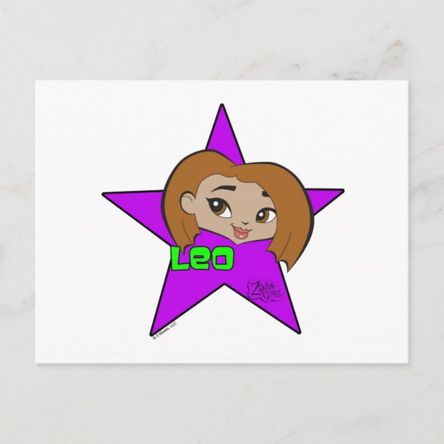 Leo Postcard Postkarte (Vorderseite)