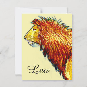 Leo Postkarte