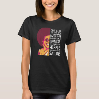 Leo Queen For Women Astrology Zodiac Girls Leo T-Shirt