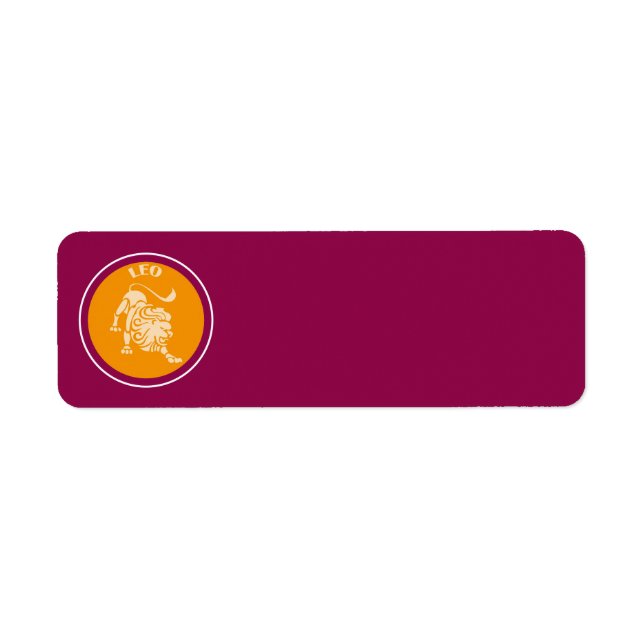 Leo-Rückgabeadresse (Vorne)