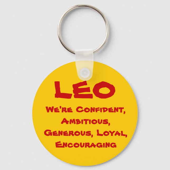 LEO SCHLÜSSELANHÄNGER (Vorderseite)