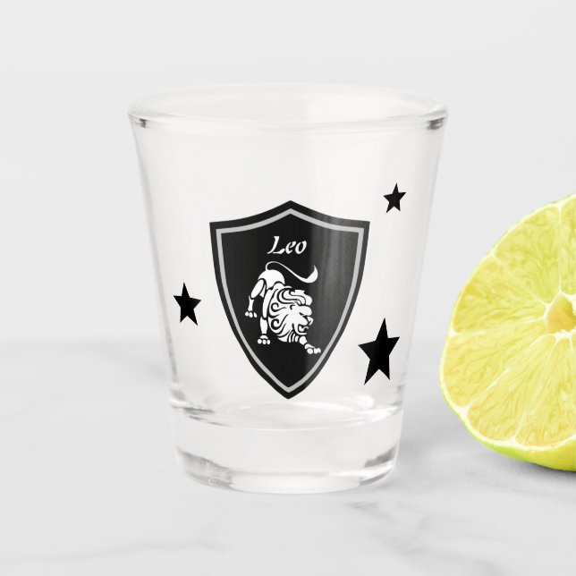 Leo Schnapsglas (Vorderseite)