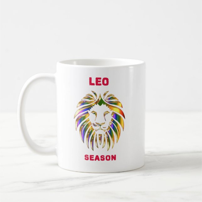 Leo Season Coffee Tasse (Links)