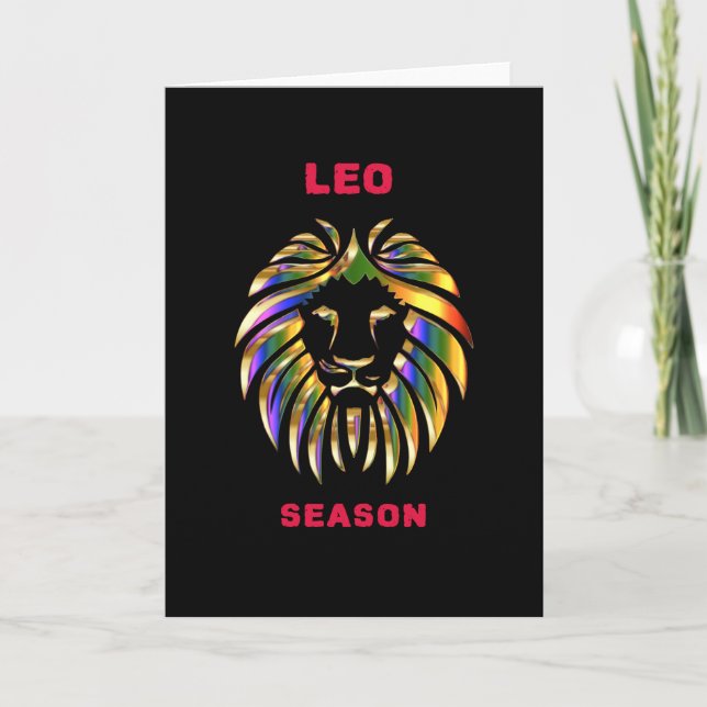 Leo Season Karte (Vorderseite)