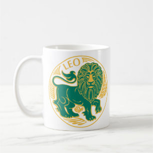 Leo Sign of the Zodiac Kaffeetasse