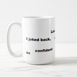 Leo Star Sign Witty Text für den Alltag oder Gesch Kaffeetasse