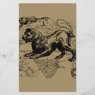 Leo-Sternbild Hevelius 1690 23. Juli - 22. August Flyer