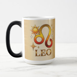 Leo Sternzeichen Glyphen-Morph-Becher Verwandlungstasse