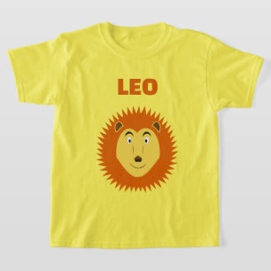 Leo-Sternzeichen Löwe Geburtstag Benutzerdefiniert T-Shirt