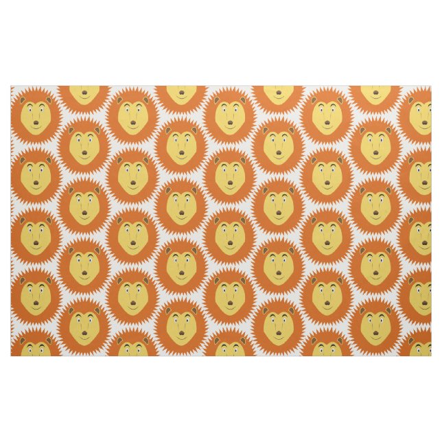 Leo-Sternzeichen Löwe Geburtstagsmuster Stoff (Fat Quarter (45,7 x 55,9 cm))