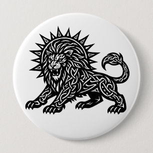 Leo Sternzeichen Sonnenmähne Löwe   BurnsInHell Button