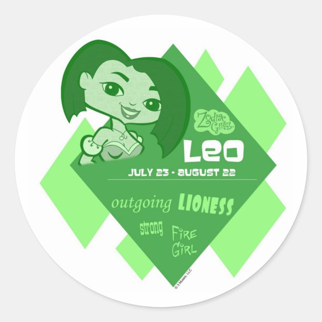 Leo Stickers (Vorderseite)