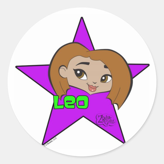 Leo Stickers (Vorderseite)