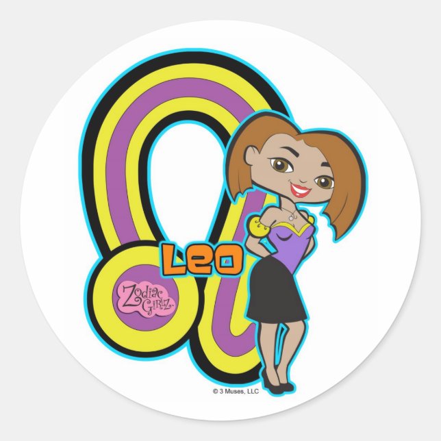 Leo Stickers (Vorderseite)