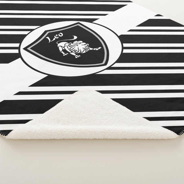 Leo-Symbol-Sherpa-Decke Sherpadecke (3/4)