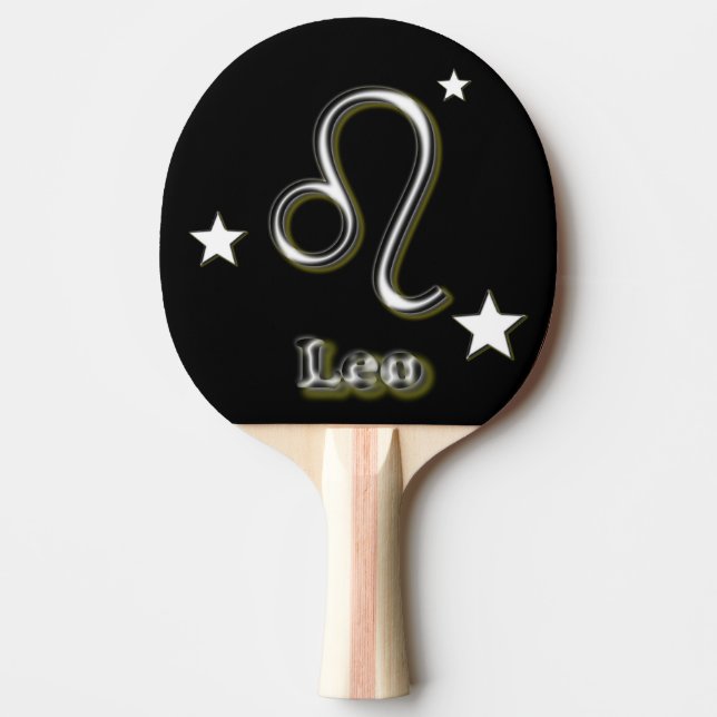 Leo-Symbol Tischtennis Schläger (Vorderseite)