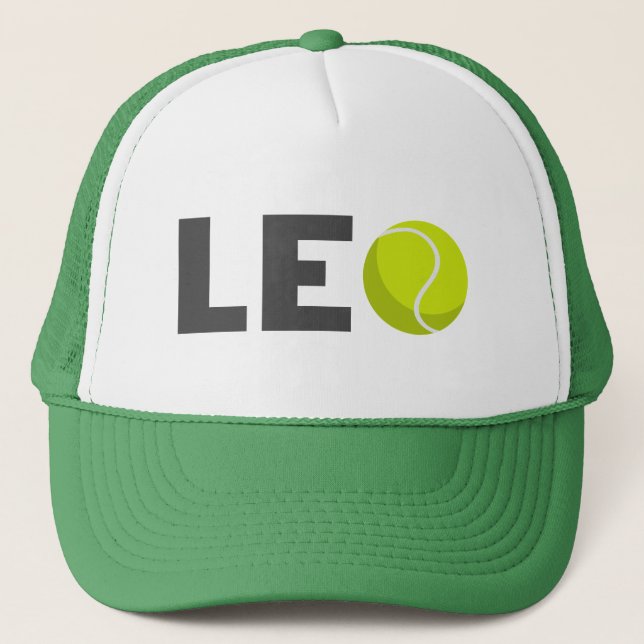 Leo Tennis Trucker Hat Truckerkappe (Vorderseite)