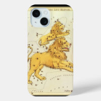 Leo the Lion Vintag Constellation Urania Mirror